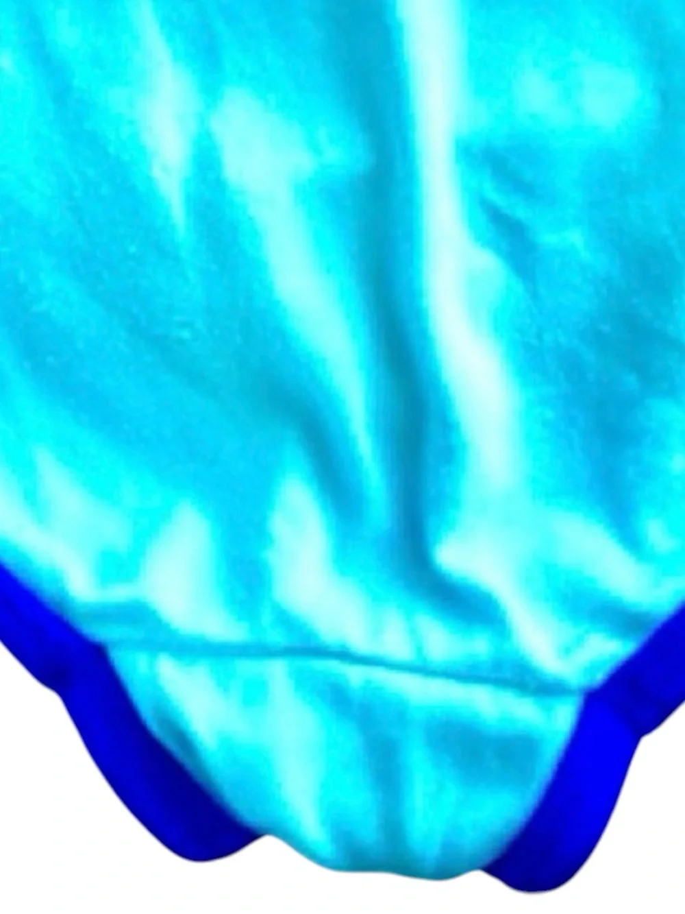 Mini Boden Girls Swimsuit 🌈 Aqua Rainbow Appliqué One‑Piece Size 7–8Y 128 cm